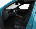 Porsche Macan S with HQ interior 2020 3d model seats
