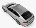 Porsche Panamera GTS HQインテリアと 2019 3Dモデル top view