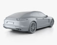Porsche Panamera GTS with HQ interior 2022 3d model