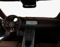 Porsche 911 Carrera 4S クーペ HQインテリアと 2019 3Dモデル dashboard