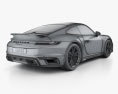 Porsche 911 Turbo S coupé 2022 3D-Modell