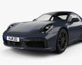 Porsche 911 Turbo S coupe 2022 3D模型