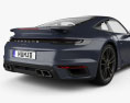 Porsche 911 Turbo S купе 2022 3D модель