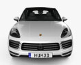 Porsche Cayenne S クーペ 2020 3Dモデル front view