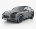 Porsche Cayenne GTS クーペ 2022 3Dモデル wire render