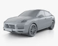 Porsche Cayenne GTS クーペ 2022 3Dモデル clay render