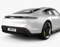 Porsche Taycan Turbo S HQインテリアと 2020 3Dモデル
