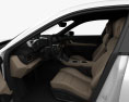 Porsche Taycan Turbo S HQインテリアと 2020 3Dモデル seats