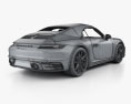 Porsche 911 Carrera 4S カブリオレ HQインテリアと 2019 3Dモデル
