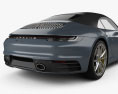 Porsche 911 Carrera 4S カブリオレ HQインテリアと 2019 3Dモデル
