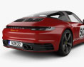 Porsche 911 Targa 4S Heritage 2022 3D模型