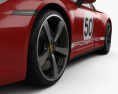 Porsche 911 Targa 4S Heritage 2022 3d model