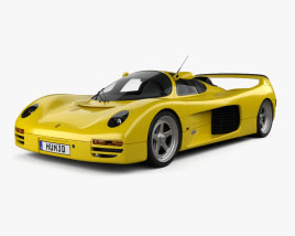 Porsche Schuppan 962CR 1994 3D model
