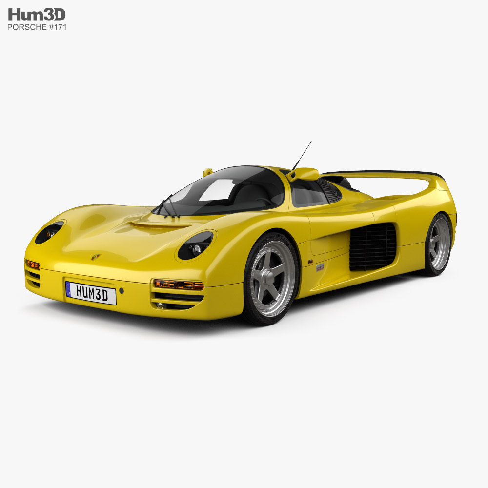 Porsche Schuppan 962CR 1994 3Dモデル