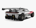 Porsche Mission R 2021 3Dモデル 後ろ姿