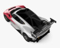 Porsche Mission R 2021 3Dモデル top view
