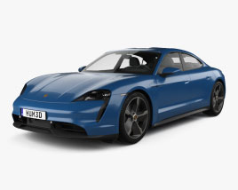 Porsche Taycan 2020 3D model