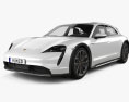 Porsche Taycan 4S Cross Turismo 2021 3d model