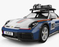 Porsche 911 купе Dakar 2023 3D модель