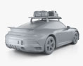 Porsche 911 купе Dakar 2023 3D модель