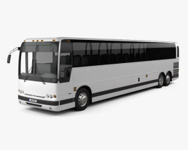 Prevost X3-45 Commuter bus 2011 3D model