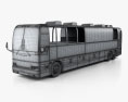 Prevost X3-45 Entertainer Autobus 2011 Modello 3D wire render