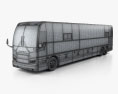 Prevost X3-45 VIP Entertainer 2019 3D модель wire render