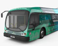 Proterra Catalyst E2 Автобус 2016 3D модель