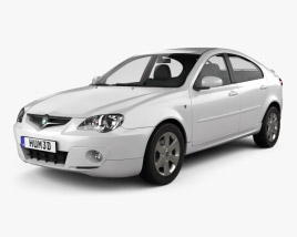 3D model of Proton Gen-2 hatchback 2013