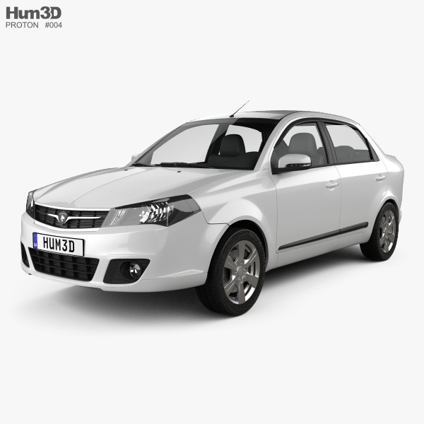 Proton Saga FLX 2013 3Dモデル