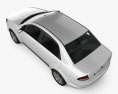 Proton Saga FLX 2013 3D-Modell Draufsicht