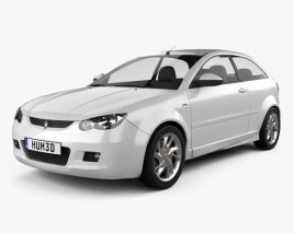3D model of Proton Satria 2013