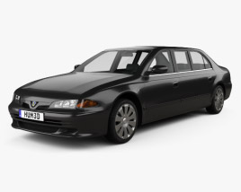 3D model of Proton Perdana Grand Limousine 2010