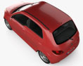 Proton Savvy 2011 3D 모델  top view