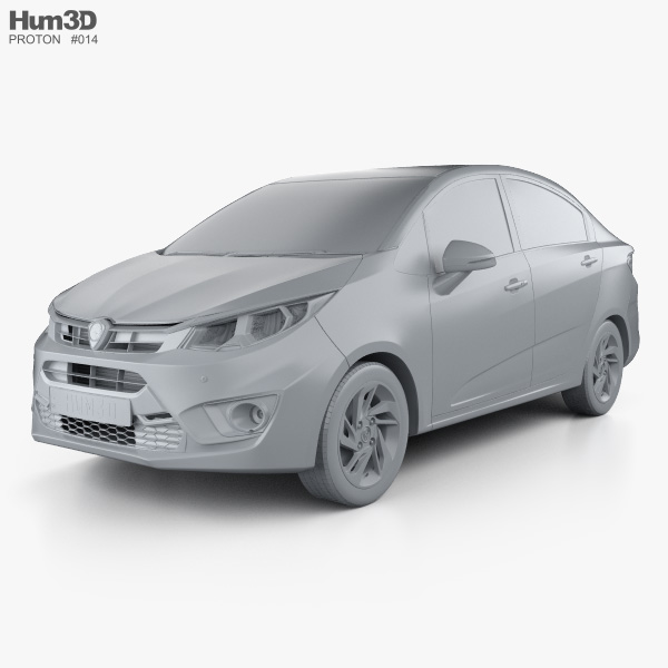 Proton Persona 2019 3d Model - Vehicles On Hum3d