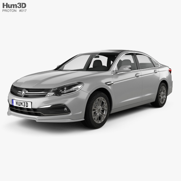 Proton Perdana 2018 3Dモデル