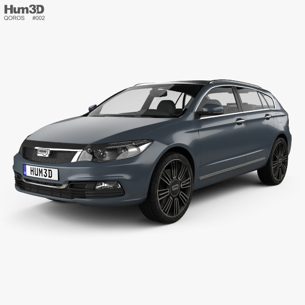 Qoros 3 estate 2016 3D model