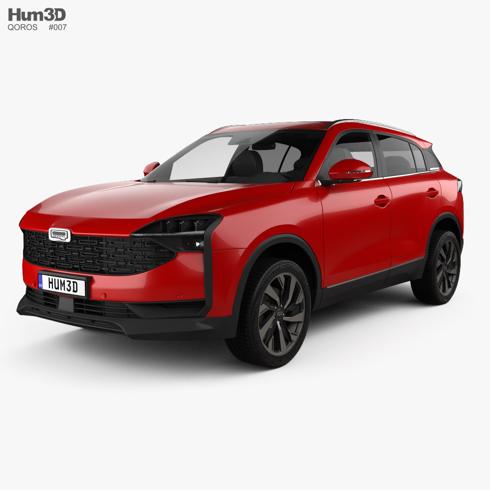 Qoros 7 2022 3D model