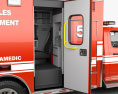 RAM LAFD Paramedic with HQ interior 2016 3d model