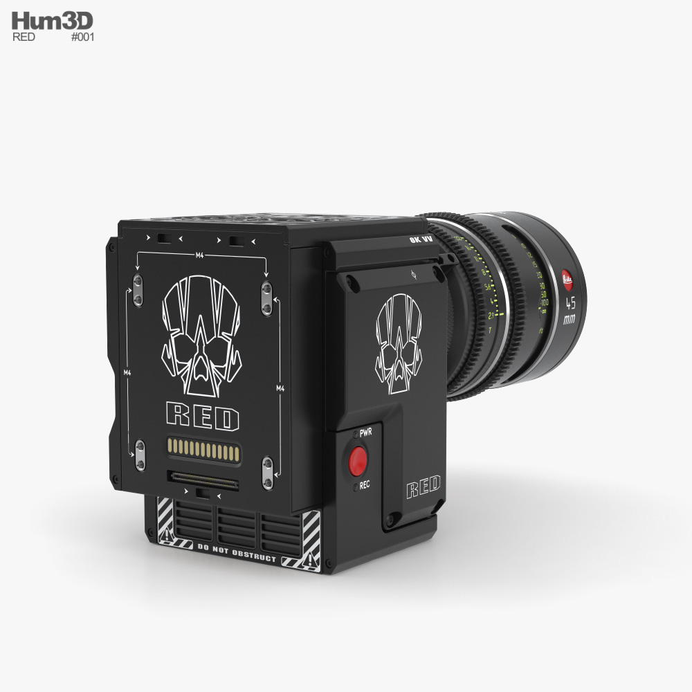 RED MONSTRO 8K VV Cinema Camera 3d model