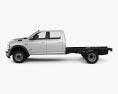 Ram 3500 Crew Cab Chassis SLT 2019 3d model side view