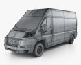 Ram ProMaster Cargo Van L3H2 2022 3d model wire render
