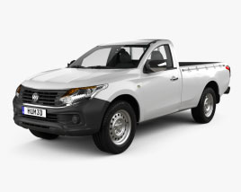 Ram 1200 Single Cab ST 2017 3D model