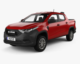 Ram 700 Crew Cab SLT 2022 Modelo 3D