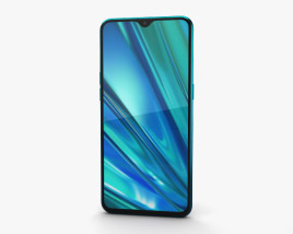 Realme 5 Pro Crystal Green 3D model