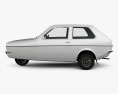 Reliant Robin 1973 3D 모델  side view