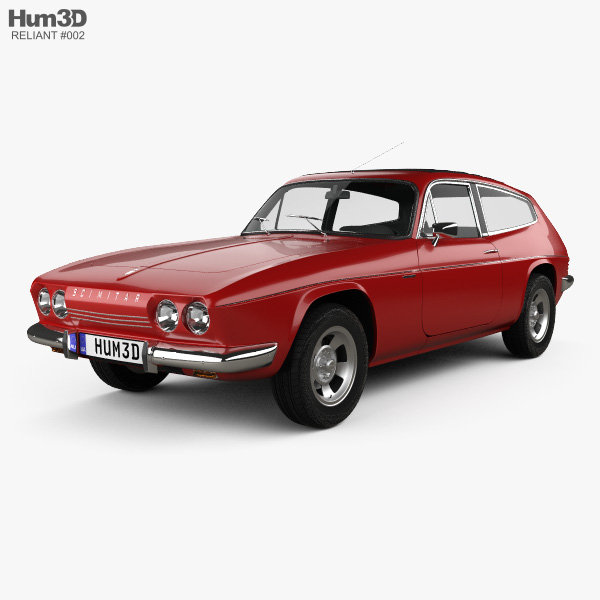 Reliant Scimitar GTE 1970 3D model