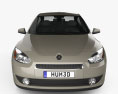 Renault Fluence 2010 3D 모델  front view