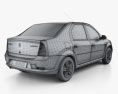 Renault Logan 轿车 2011 3D模型