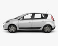 Renault Scenic 2010 3d model side view